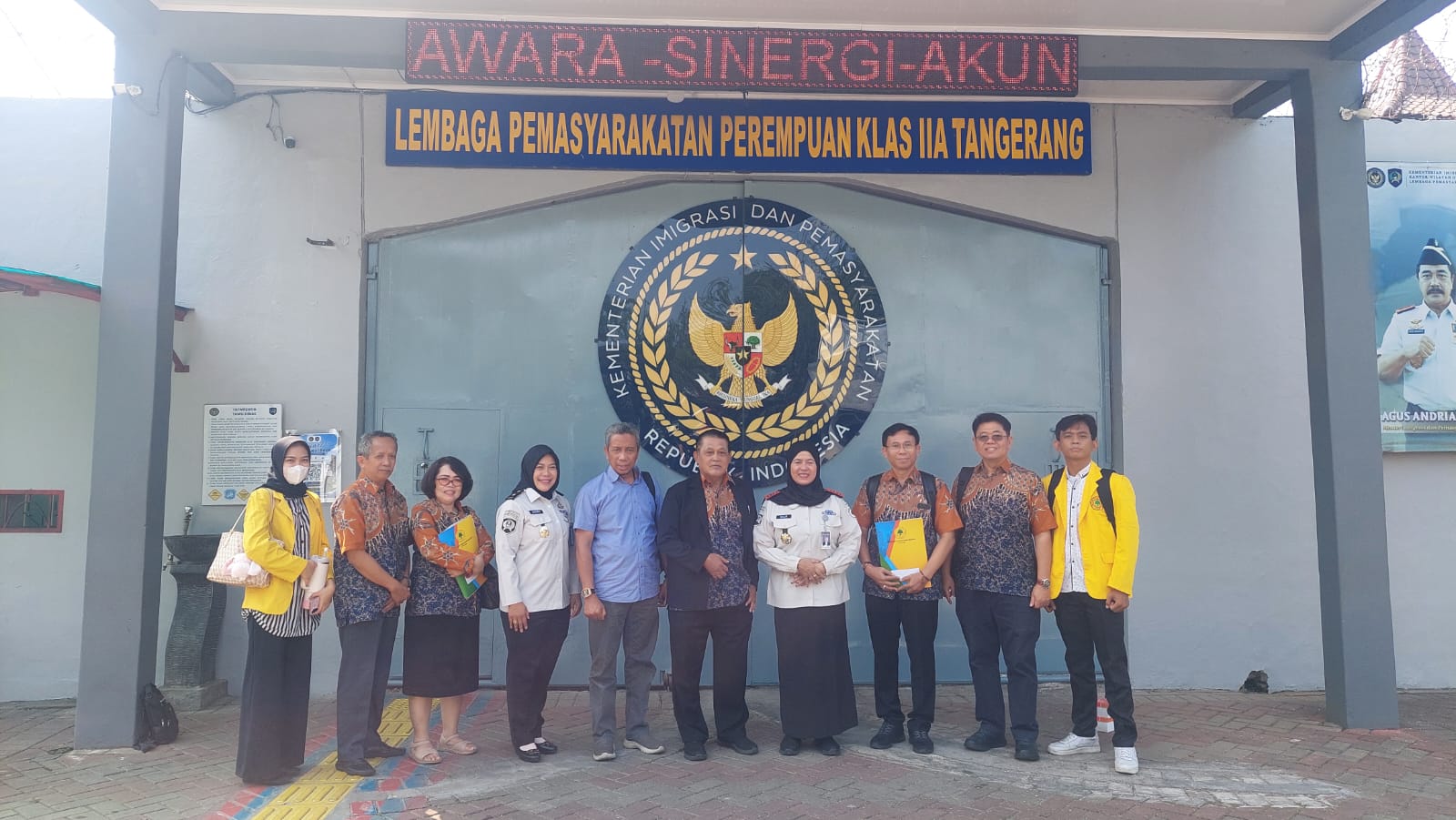 Sosialisasi Penerimaan Mahasiswa Baru di Lapas Perempuan Tangerang 09 Juli 2026